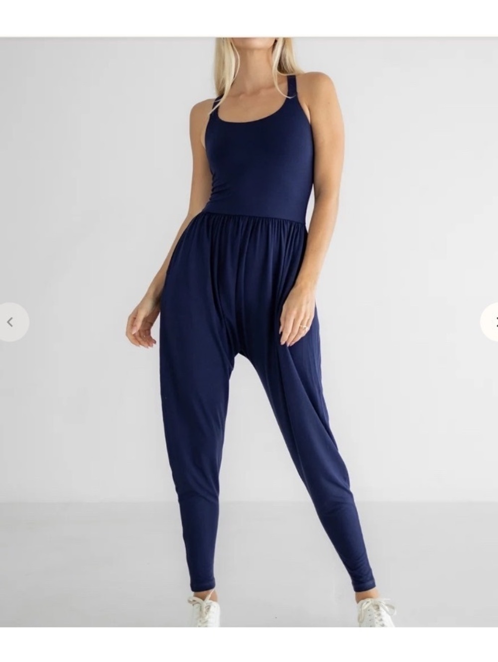 Navy Bodhi Jumper by Imbodhi in Small